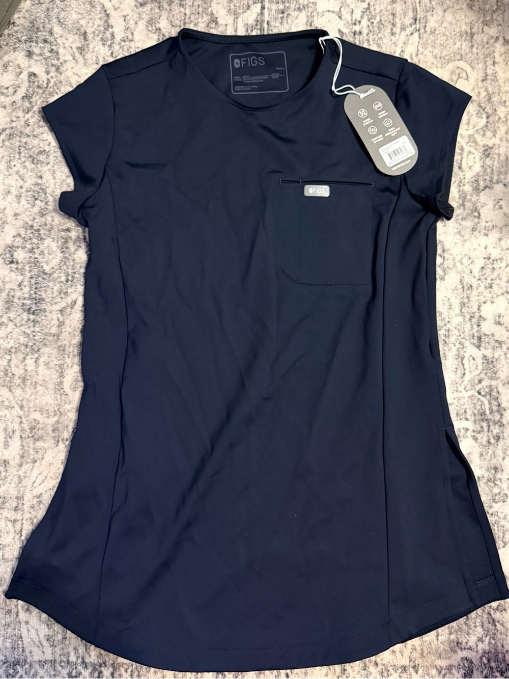 FIGS Navy FORMx Slim Crewneck Tunic
Scrub